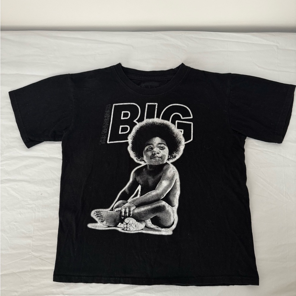 Small Notorious BIG - Black Graphic T-Shirt
